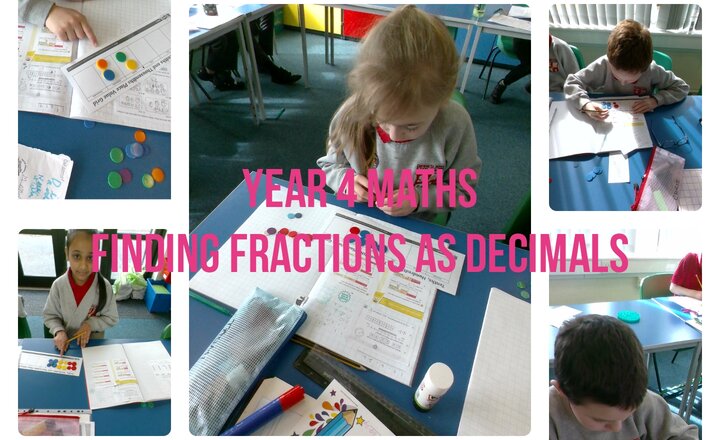 Image of Year 4 Maths - Finding Fractions as Decimals