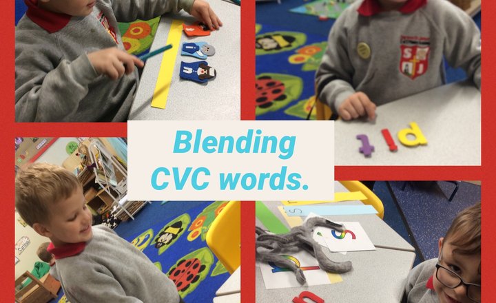 Image of Blending CVC Words
