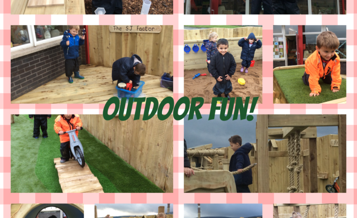 Image of Reception Class Outdoor Fun!
