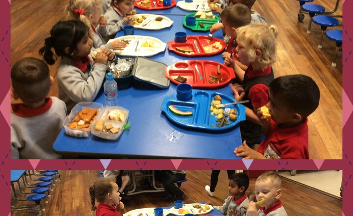 Image of Reception Class Lunchtime