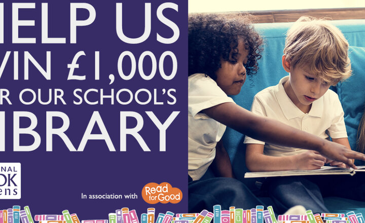 Image of Help us Win £1000 for our School’s Library!