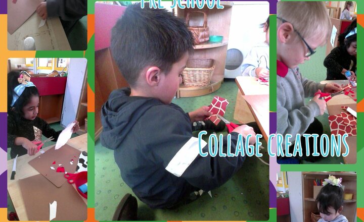 Image of Pre School - Collage Creations