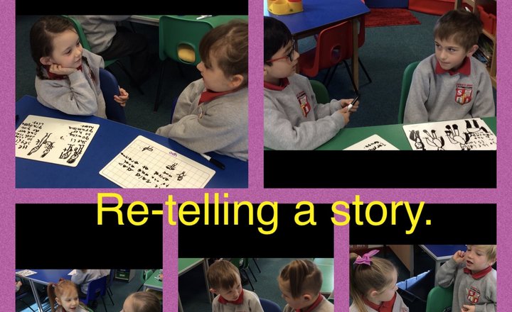 Image of Year 2 - Re-Telling a Story.