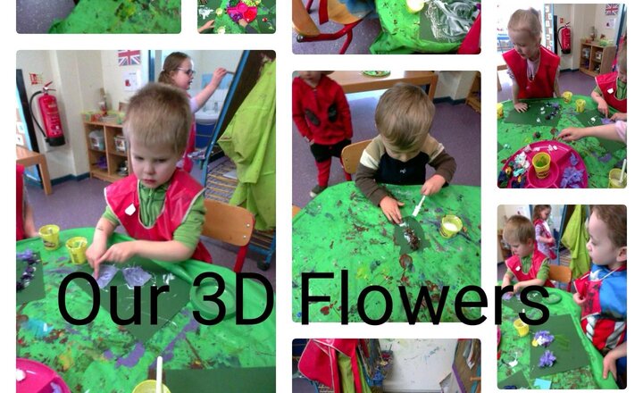 Image of Pre - School - Van Gogh - 3D Flowers