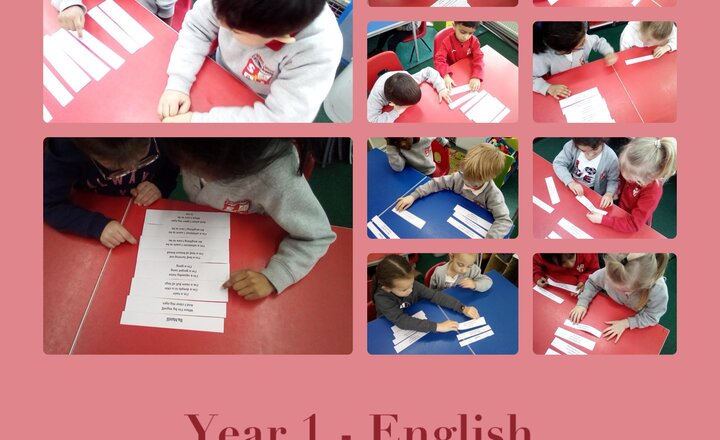 Image of Year 1 - English - Ordering a Poem