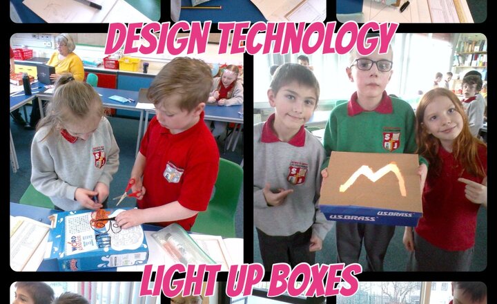 Image of Year 4 - DT - Light Up Box Construction