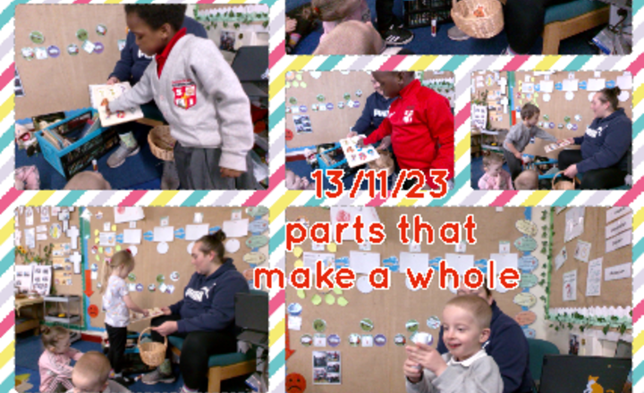 Image of Reception Class -Maths - Parts That Make a Whole