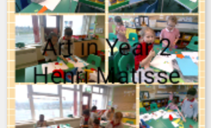 Image of Year 2 Art inspired by Henri Matisse