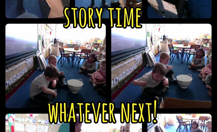 Image of Reception Class - Story Time - Whatever Next!